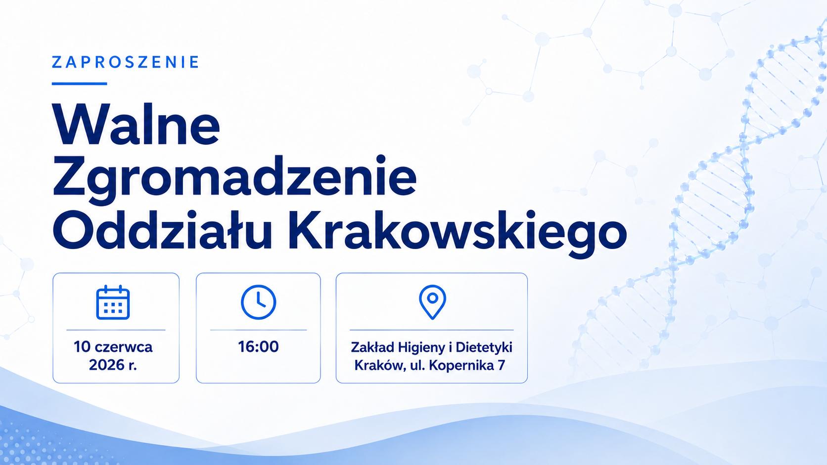 Walne Zgromadzenie Oddziału Krakowskiego PTD